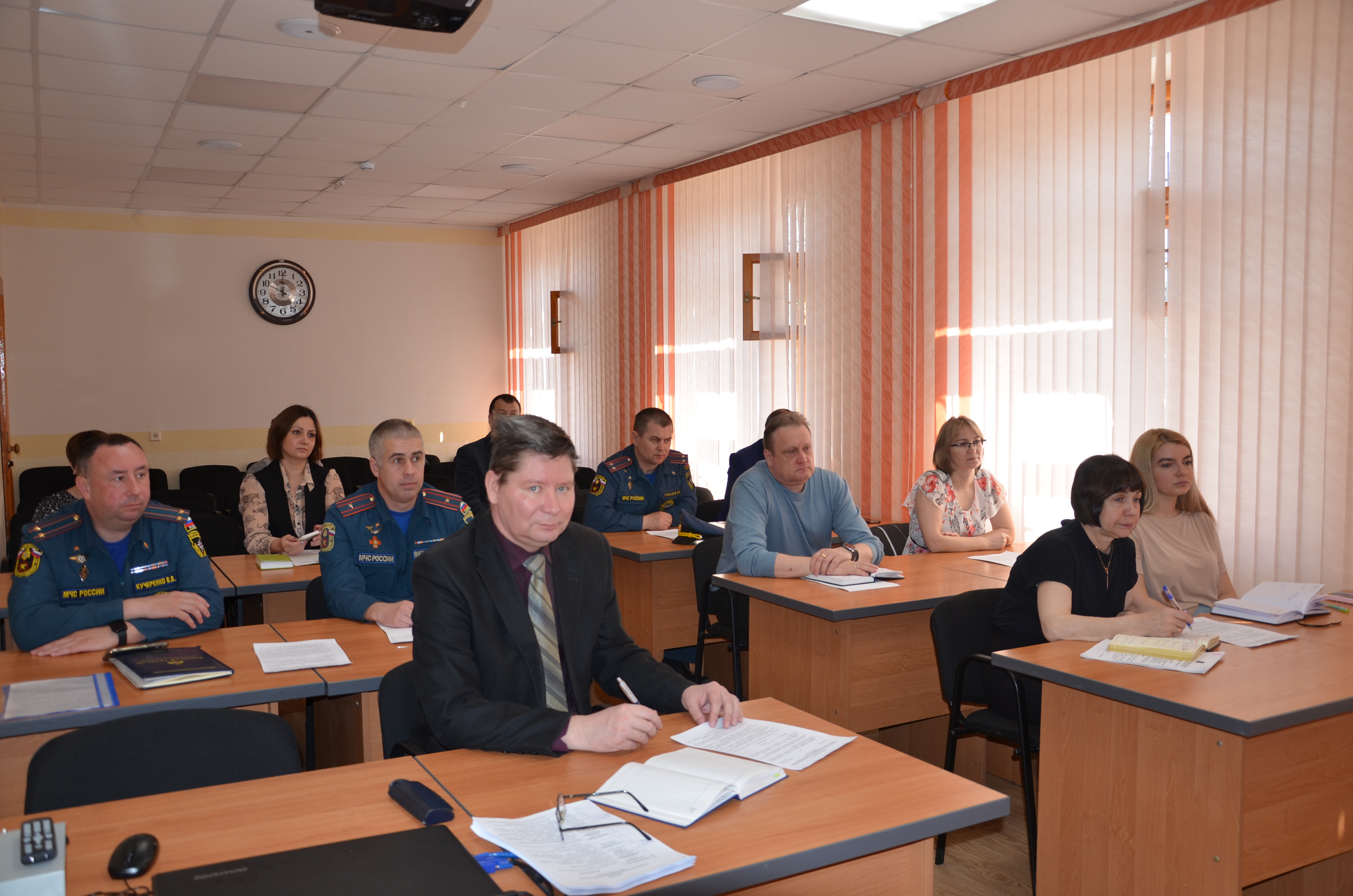 Плановое заседание комиссии по предупреждению и ликвидации чрезвычайных ситуаций и обеспечению пожарной безопасности ЗАТО Первомайский.
